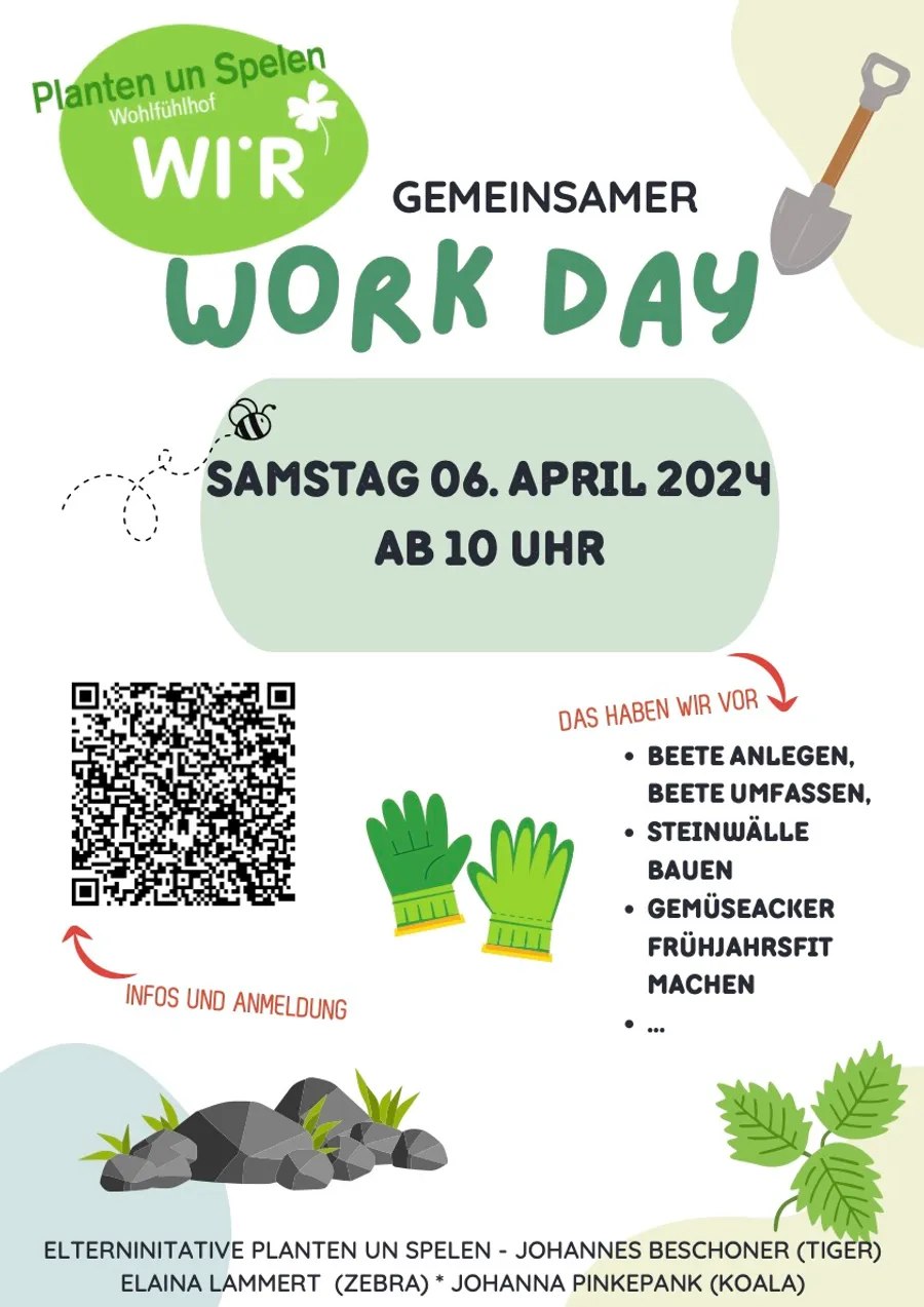 Planten Un Spelen  Work Day April 24